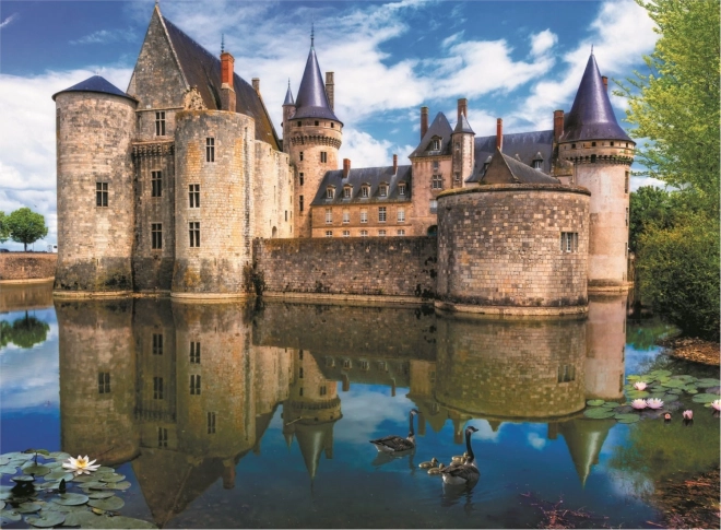 Sestavljanka 3000 kosov Grad Sully-sur-Loire Francija