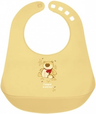 Canpol babies Plastični slinček HAPPY ANIMALS