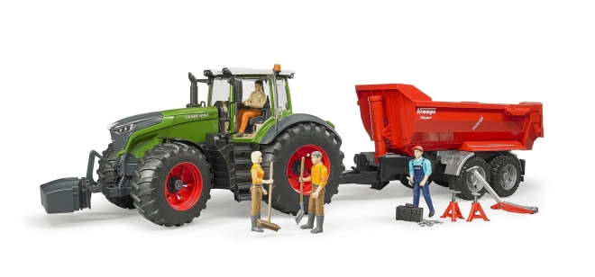 Bruder Traktor Fendt 1050 Vario s mehanikom in delavnimi orodji 1:16