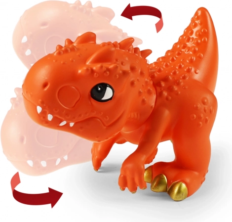 Oranžni dinozaver 14 cm