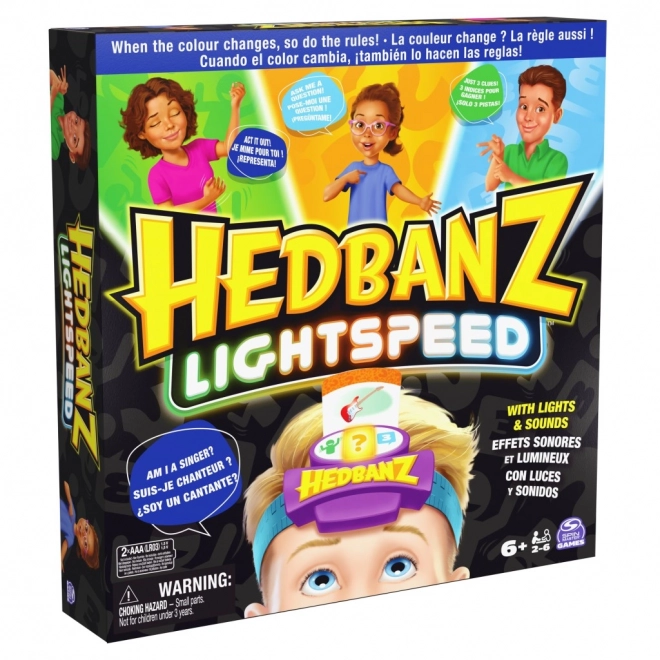 Družabna igra Hedbanz lightspeed