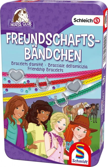 Schleich komplet za izdelavo zapestnic prijateljstva Horse Club