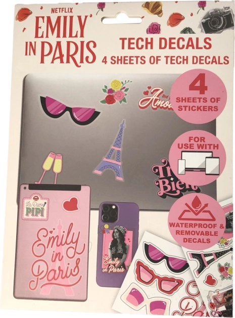 nalepke Emily in Paris – komplet 4 pol