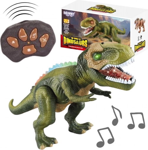 Woopie dinozaver RC robot t‑rex z osvetlitvijo in zvoki