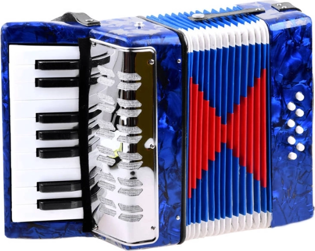 Otroški glasbeni harmonika Harmonia – Modra