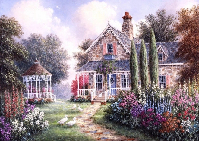 Grafika puzzle Elmirina hiša 1000 koščkov