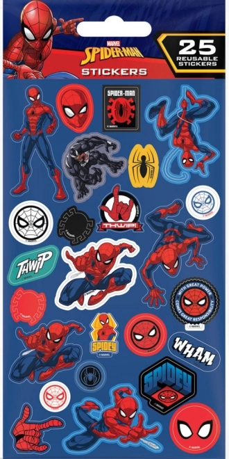 Nalepke z motivom Spider-Man