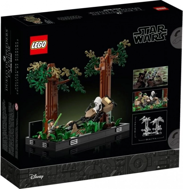 LEGO® Star Wars™ 75353 Preganjanje s spidrji na planetu Endor™ – diorama