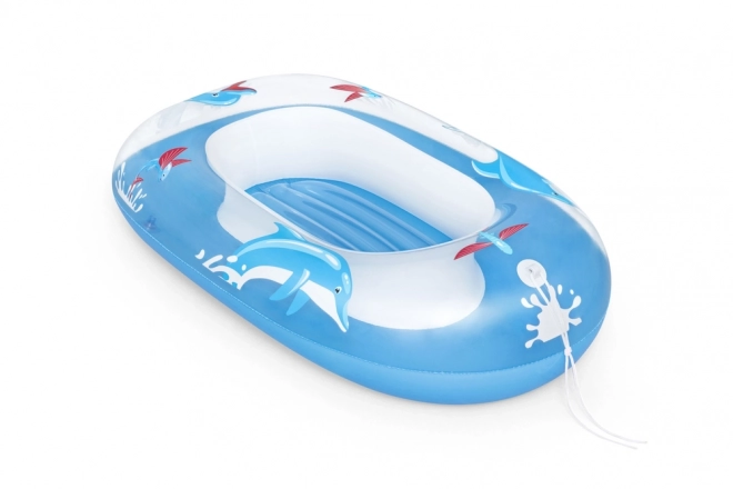 Ponton Modri Delfin 102x69 cm BESTWAY