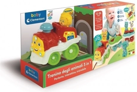 Interaktivni vlakec z živalicami CLEMENTONI (govori češko)
