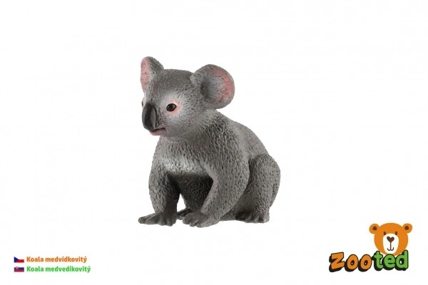 Koala medvedkovit iz plastike 8cm v vrečki