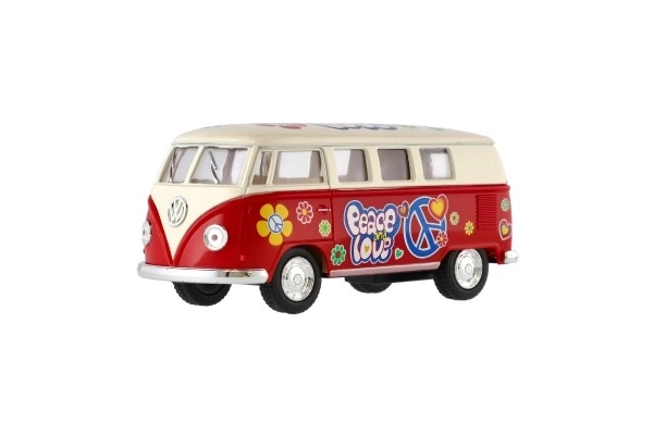 Avtobus Kinsmart VW Klasičen kov/plast 13cm na vzmetni pogon