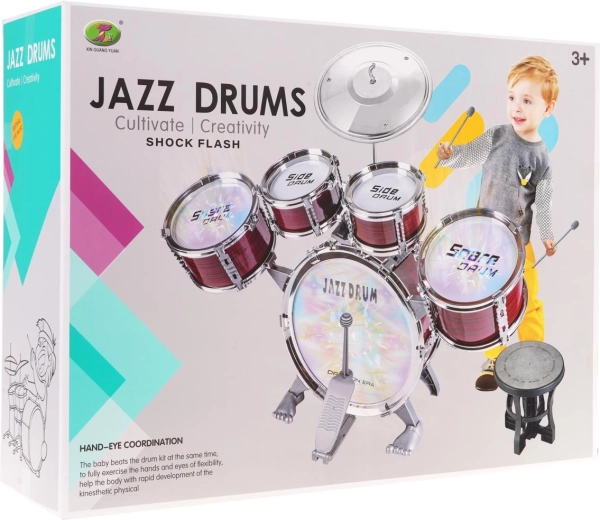 Komplet bobnov z osvetlitvijo