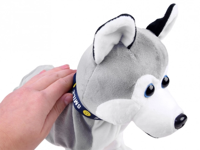 Interaktivni plišasti pes Husky