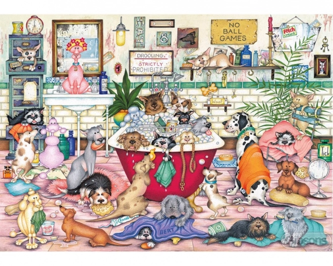 Puzzle Bertova večerna kopel XL 500 kosov