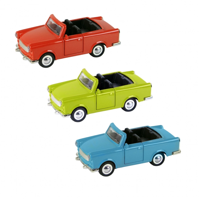 Avto kovinski trabant kabriolet
