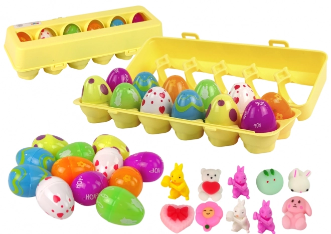 Fidget igrače Set velikonočnih jajc 12 kosov.