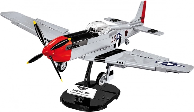 Cobi Top Gun P-51 Mustang komplet za sestavljanje 1:35 s pilotom