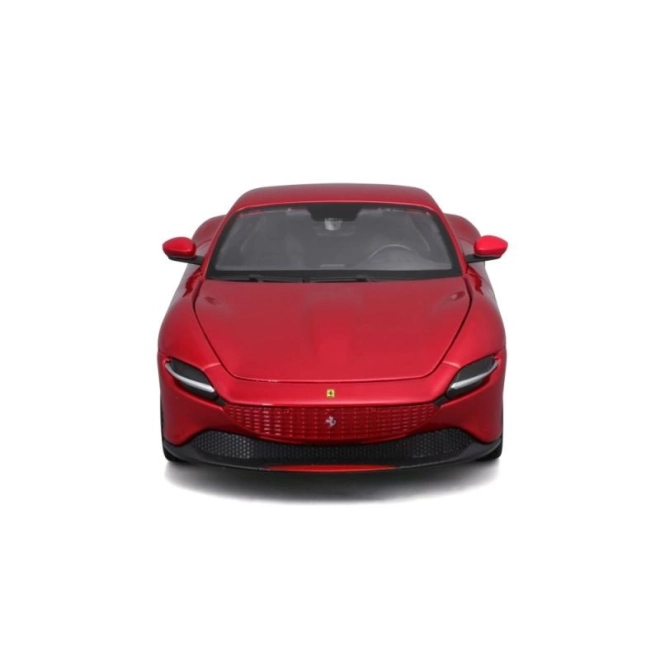 Kovinski avtomobilček Ferrari Roma v rdeči barvi