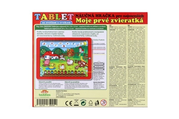 Tablični računalnik za najmlajše Moje prve živali - kmetija
