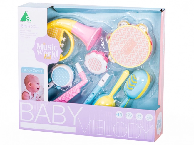 Set pasteljnih glasbil