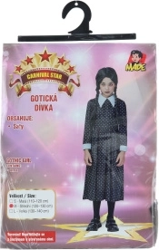 Kostum gotsko dekle za otroke 120–130 cm