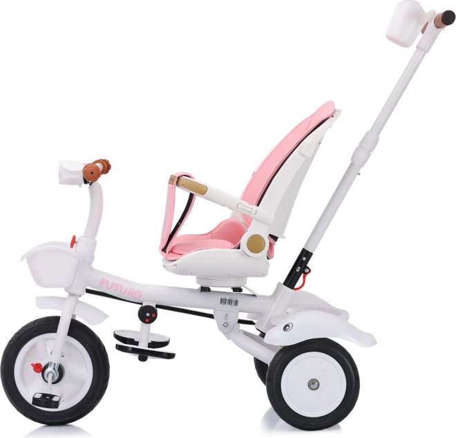 CHIPOLINO Tricikli z streho Futuro 2v1 Princess