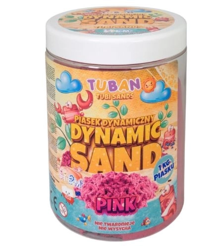 Rožnati dinamični pesek 1 kg