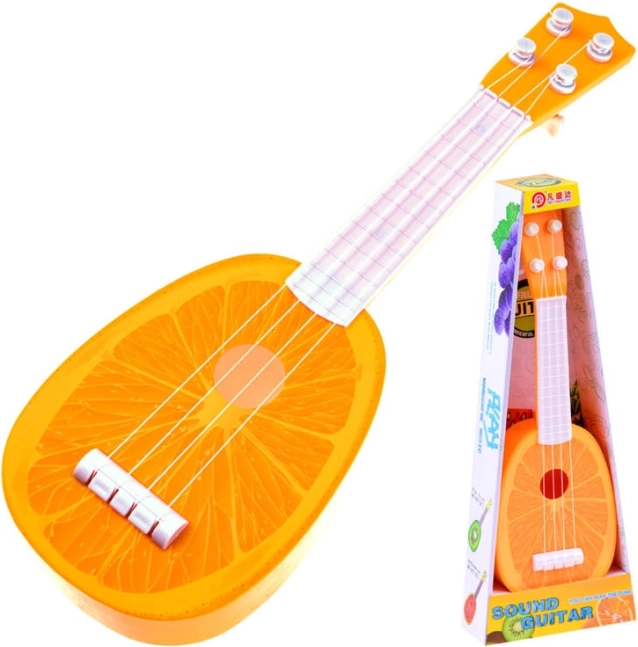 Sadna ukulele kitara za otroke – Oranžna