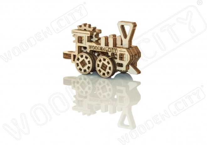 3D sestavljanka Prevozna sredstva - Wooden City mini set
