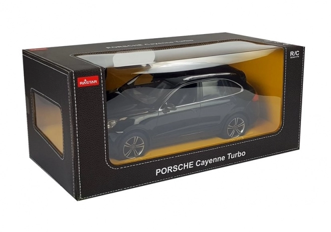 Rastar R/C Porsche Cayenne Turbo Rastar 1:14 črn s daljinskim upravljanjem