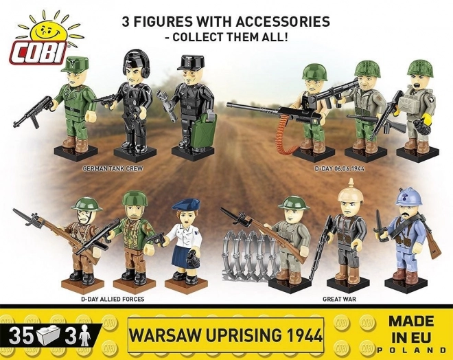Figurice Upornikov Varšavskega upora 1944 – set