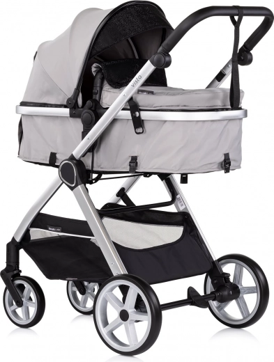 Kombinirani voziček 2v1 CHIPOLINO Vista Cloud Grey