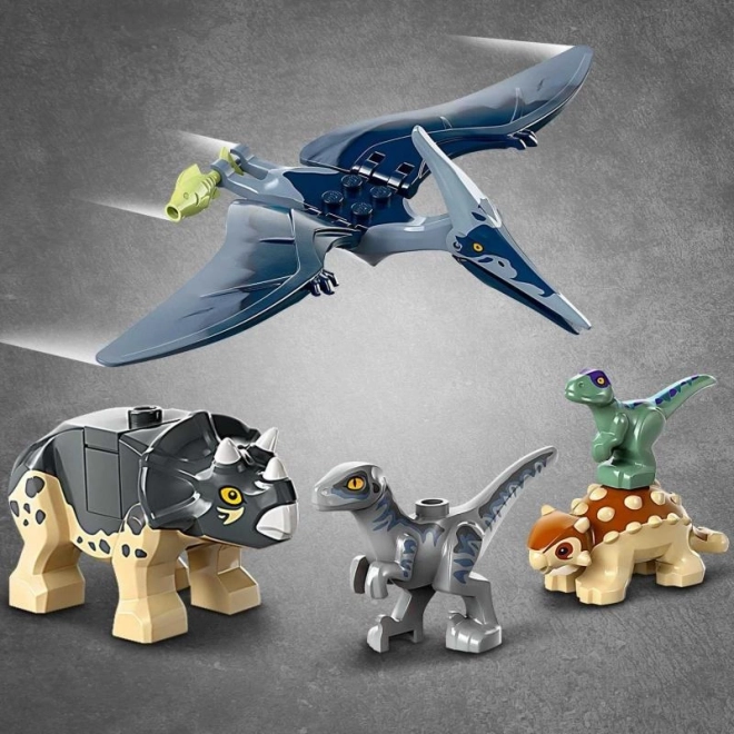 LEGO® Jurski svet 76963 Reševalno središče za dinozavrske mladiče