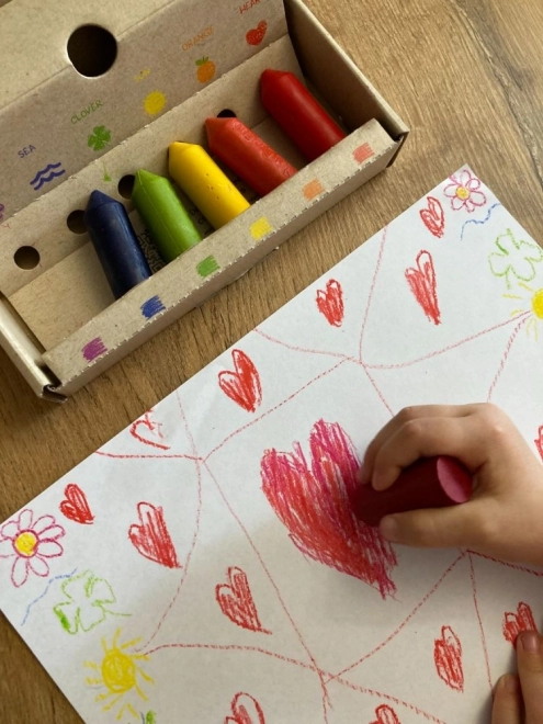 Ekološke voščenke Junior 6 kosov