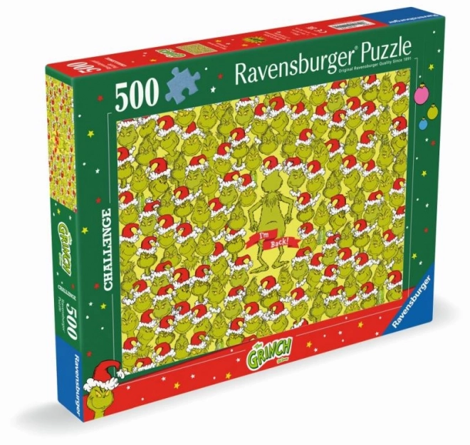 Izziv Puzzle Grinch 500 kosov Ravensburger