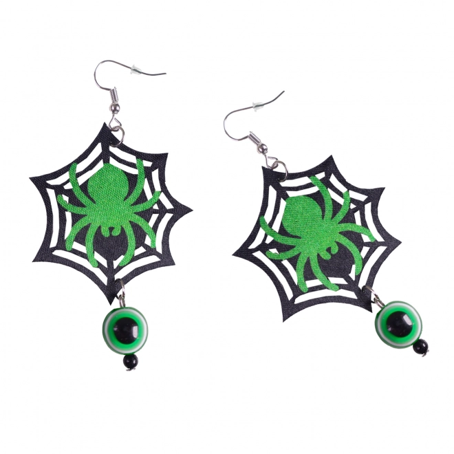 Čarovniške/halloween uhančki pajki
