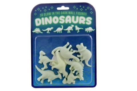 Svetleči dinozavri lepljive dekoracije