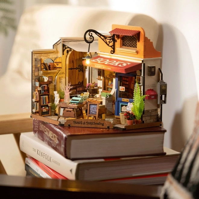 RoboTime Miniatura domečeka Knjigarna na vogalu