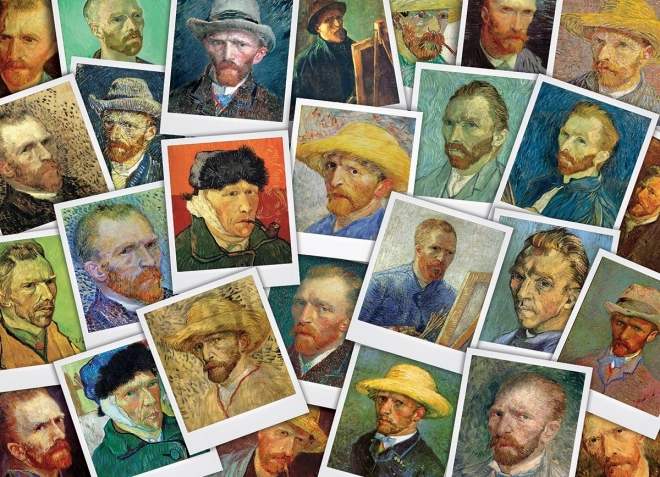 EUROGRAPHICS Sestavljanka Van Goghovi Avtoportreti 1000 kosov