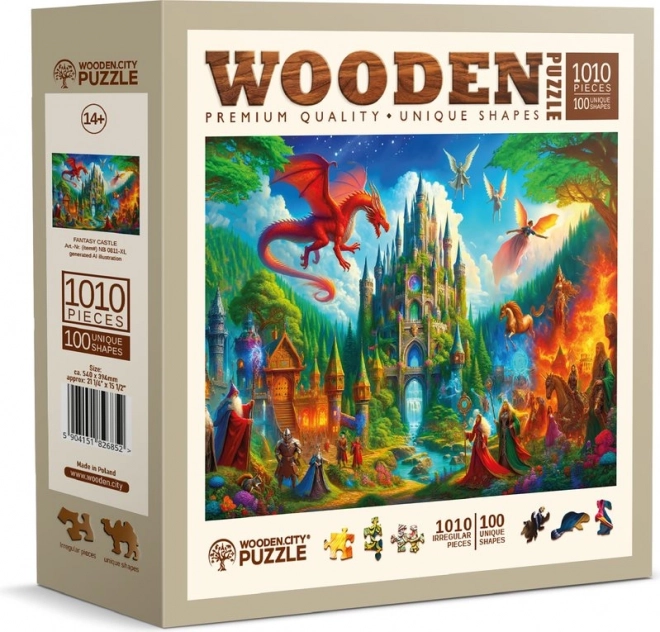 Lesene puzzle Fantasy Grad 1010 kosov