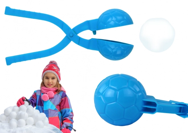Snežna krogla stroj Ball vzorec modra 20 cm x 5 cm x 5 cm