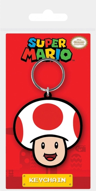 obesek za ključe super mario toad