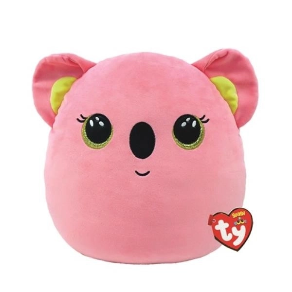 Plišasti vzglavnik TY Koala Poppy roza 22 cm