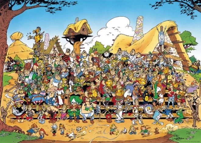 Ravensburger sestavljanka Asterix in Obelix: Družinska fotografija 1000 koščkov
