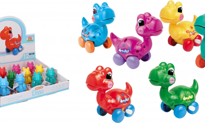 Dinozaver plastičen na navijanje 10 cm