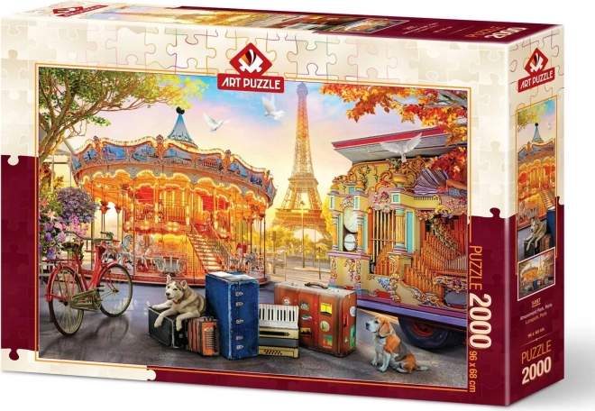 Sestavljanka Lunapark v Parizu 2000 delov