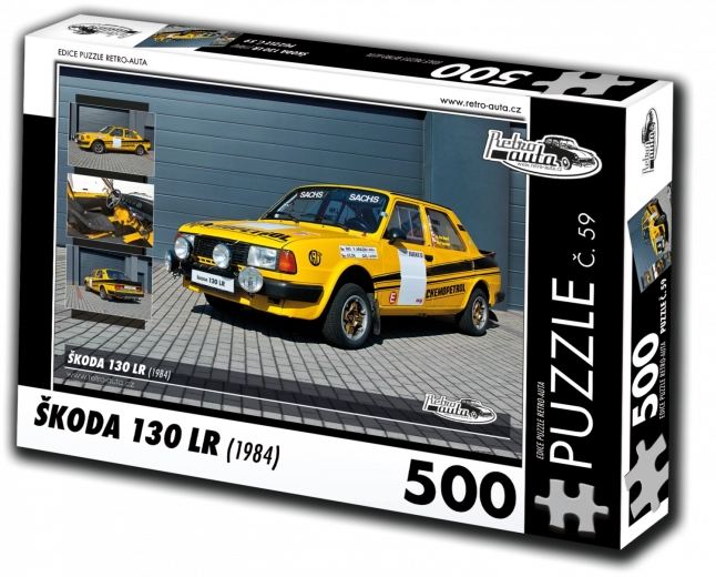 Sestavljanka RETRO-AVTOMOBILI Škoda 130 LR 500 koščkov