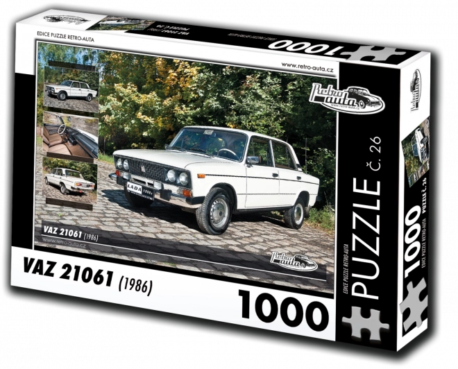Sestavljanka RETRO-AVTOMOBILI VAZ 21061 (1986) – 1000 koščkov