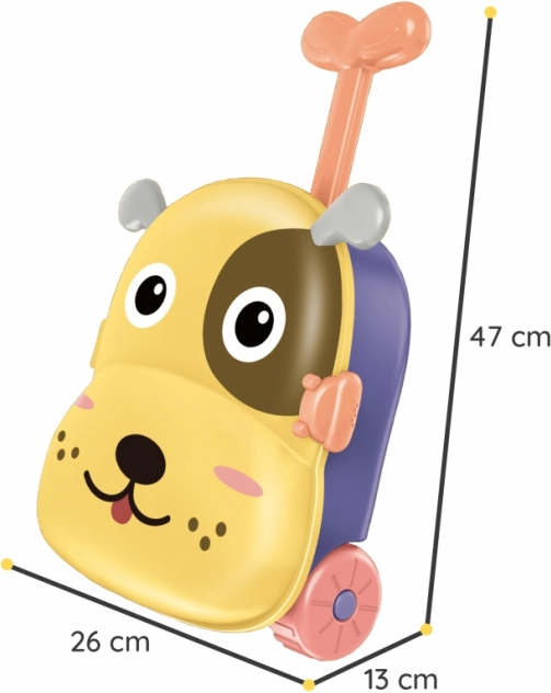 WOOPIE 3v1 Vodna peskovnica Kovček – Psiček